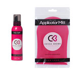 Cocoa Brown 1 Hour Tan EXTRA DARK Mousse met tanning handschoen - Self tan - Zelf bruiner - Zelfbruiner - Parabeenvrij - Applic