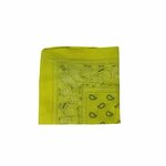 Bandana - Neon Geel - Decoratief Gebruik