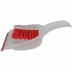 Stoffer en Blik - Rood / Transparant - Kunststof - 22 x 34 cm