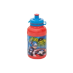 Kinderfles bidon Marvel Avengers - Rood / Blauw - Kunststof - 400 ml - Waterfles - Fles - Bidon - Marvel - Disney