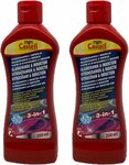 2x Castell Keramische Kookplaat Reiniger - Vitrokeramiek & inductie schoonmaakmiddel 3-in-1 - 2 flessen van 250ml