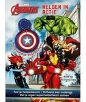 Marvel Avengers activiteiten / kleurboek met sleutelhanger - Multicolor - Activiteitenboek- Papier - Hulk - Thor - Iron man - B