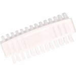 Nagelborstel - Wit - Kunststof - 10 x 3.5 cm - Set van 2