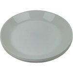 THE MANSION Dinerbord - Wit - Keramiek - Ø25 cm - Set van 4 - Ontbijten - Servies - Keuken
