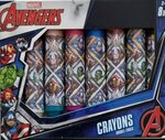 Waskrijtjes Marvel Avengers - Multicolor - Was - Set van 8 - Wascokrijt - Waskrijt - Wascokrijtjes - Waskrijtjes - Cadeau - Ker