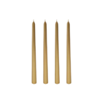 Dinerkaarsen - Goud - 25 cm - Set van 4 - Kaars - Kaarsen - Dinerkaars 