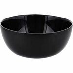 THE MANSION kom - Zwart - Keramiek - ⌀ 12 cm - Set van 4 - Salade - Schaaltje - Kom - Kommetje - Luxe - vaderdag cad