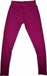 Fitness / Sport legging lang Dames - Met Touwtjes - SACHA - Fuchsia - Maat S - Nieuwjaar - Afvallen - Gezond - Health