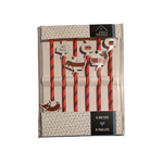 Rietjes met Teckel - Rood / Multicolor - Papier - 6 Stuks - Rietje - Drinken