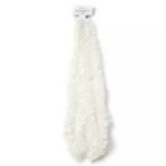 Kerstslingers - Wit - Kunststof  - Set van 2 - Kerst - Kerstmis - Kerstboomversiering 