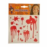 Bloederige Gezicht Stickers
