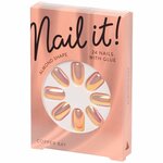 Nep Nagels - Kunststof - Copper Bay Metallic Nep Nagels - Kunststof - Copper Bay Metallic