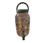 Limonadetap Met Citroen Print - Multicolor / Transparant - Plastic / Glas - 2 Liter 1