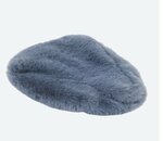 Zachte anti slip fietszadelhoes - Grijs - Polyester - 22 x 27 cm - Zadelhoes  