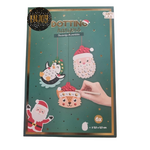 Craft Lab Dotting - Maak je eigen Kersthangers - 6 x - Kerst - Kerstversiering - Kerstknutsel - 5.8 x 8.5 cm  Craft Lab Dotting - Maak je eigen Kersthangers - 6 x - Kerst - Kerstversiering - Kerstknutsel - 5.8 x 8.5 cm