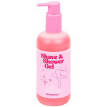  2 in 1 Shave & Showergel - 300 ml - Scheergel - Hydraterend - Hyaluronzuur met Watermeloen extract