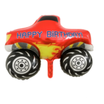 Folieballon Happy Birthday - Monster Truck - Multicolor - Folie -  60 cm - Ballonnen