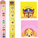 Paw Patrol meetlint - Groeimeter - Wanddecoratie - Kinderen - Roze - 150cm - aanmaakblokjes