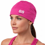 Fitness / Sport muts LA GYMWEAR - Roze - Polyester - one size - Softshell Sport Tech muts