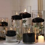 Sand Wax Candle MAISON EMBER – Zwart - Luxe Zandwas Kaars - DIY Kaarsenzand op Plantaardige Basis - 50+ uur Brandduur - 