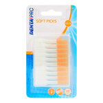 Tandenragers / Soft picks - Wit / Geel - Kunststof - XS / S Size - 40 Stokers - Tandenstoker - Mondhygiëne - Interdental