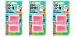 Bin Brite stick-on vuilnisbak verfrisser - Papaya - Tropical Papaya Mist Scent - Stick On Bin Freshner - Set van 3 pakjes - Bin