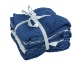 Red Hart - Keuken- & theedoekset Alev - 1 vaatdoek, 2 thee- en 2 keukendoeken - Blauw