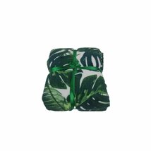 Luxe Plaid FALL COLLECTION THEODORE - Botanical Print - Polyester / Katoen - 130 x 160 cm - Deken - Dekentje - Thuis - Huis