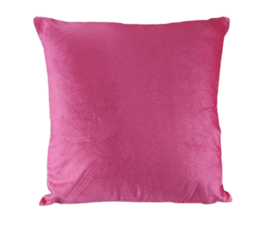 Dutch Decor sierkussenhoes ELLY - Roze / Beige - 45 x 45 cm - Polyester - Vierkant