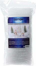 Sneeuwwatten zigzag - Nampook - 100 gram - 1 pak - Ideaal voor kerststukjes en raambekleding