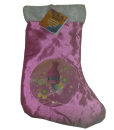Trolls kerstsok - Roze - Polyester