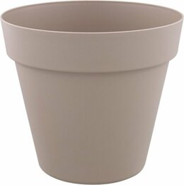 Kunststof Bloempot / Tuinpot / Pot / Bloembak CONOR - Pebble - Kunststof - Ø 20 cm - Maat S