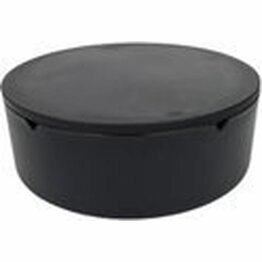 Organizer met Spiegel DANNI - Zwart - Kunststof - Ø 14 x 5 cm