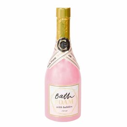 Champagne Badschuim / Shower Gel - Cadeau Champagne Douchegel - Roze - 750 ml