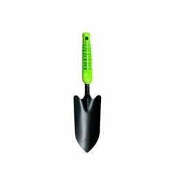 Tuinier Schep SPRINGGARDEN Met Comfortabele Handgreep - Groen / Zwart - Tuinieren - Tuinier Gereedschap - Schop - Bloemenschep - Handschep