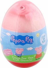 Peppa Pig - Maak je eigen knuffel - Roze - 16 cm - Knutselen - Ei 