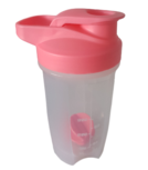 Shaker Fles Met Blender Bal - Roze - Kunststof - 500 ml Shaker Fles Met Blender Bal - Roze - Kunststof - 500 ml