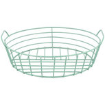Draadmand DYLAN - Mintgroen - Metaal - Rond - Ø 25 x h 9 cm Draadmand DYLAN - Mintgroen - Metaal - Rond - Ø 25 x h 9 cm