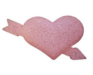 Hart met pijl lampje - Roze - Kunststof - 23 x 5 x 13.5 cm Hart met pijl lampje - Roze - Kunststof - 23 x 5 x 13.5 cm