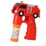 Brandweer bellenblaas pistool - Rood - Kunststof - 12.5 x 5.5 x 17 cm Brandweer bellenblaas pistool - Rood - Kunststof - 12.5 x 5.5 x 17 cm