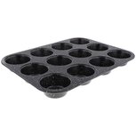 12-Muffin Bakvorm DINA - Zwart 12-Muffin Bakvorm DINA - Zwart