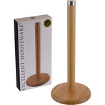 Keukenrolhouder DINAND - Bruin - Bamboe - h 32.5 cm - Excellent Houseware Keukenrolhouder DINAND - Bruin - Bamboe - h 32.5 cm - Excellent Houseware