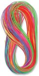 Scoubidou Touwtjes 100 x 1 Meter - Multicolor - Kunststof Scoubidou Touwtjes 100 x 1 Meter - Multicolor - Kunststof