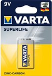 Varta 9V Superlife Batterij - 1 stuk Varta 9V Superlife Batterij - 1 stuk