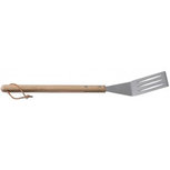 BBQ Spatel met houten greep - Bruin / Zilver - RVS - 38 cm BBQ Spatel met houten greep - Bruin / Zilver - RVS - 38 cm