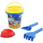 Strandset piraten zeedieren - 5 delig - Blauw - Kunststof Strandset piraten zeedieren - 5 delig - Blauw - Kunststof