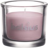 Bolsius Glas Chic kaars - Roze - 80/92 Bolsius Glas Chic kaars - Roze - 80/92