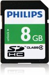 Philips SD-kaart - 8GB - SD Card - Class 4 Philips SD-kaart - 8GB - SD Card - Class 4