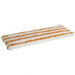 Handy vloerwisserovertrek - Reserve - Wit / Oranje - Microvezels - 49 x 17 cm Handy vloerwisserovertrek - Reserve - Wit / Oranje - Microvezels - 49 x 17 cm