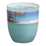 Bolsius geurkaars in glas - Tropic Cooldown - Ø 9 x h 6.3 cm - Limited edition Bolsius geurkaars in glas - Tropic Cooldown - Ø 9 x h 6.3 cm - Limited edition